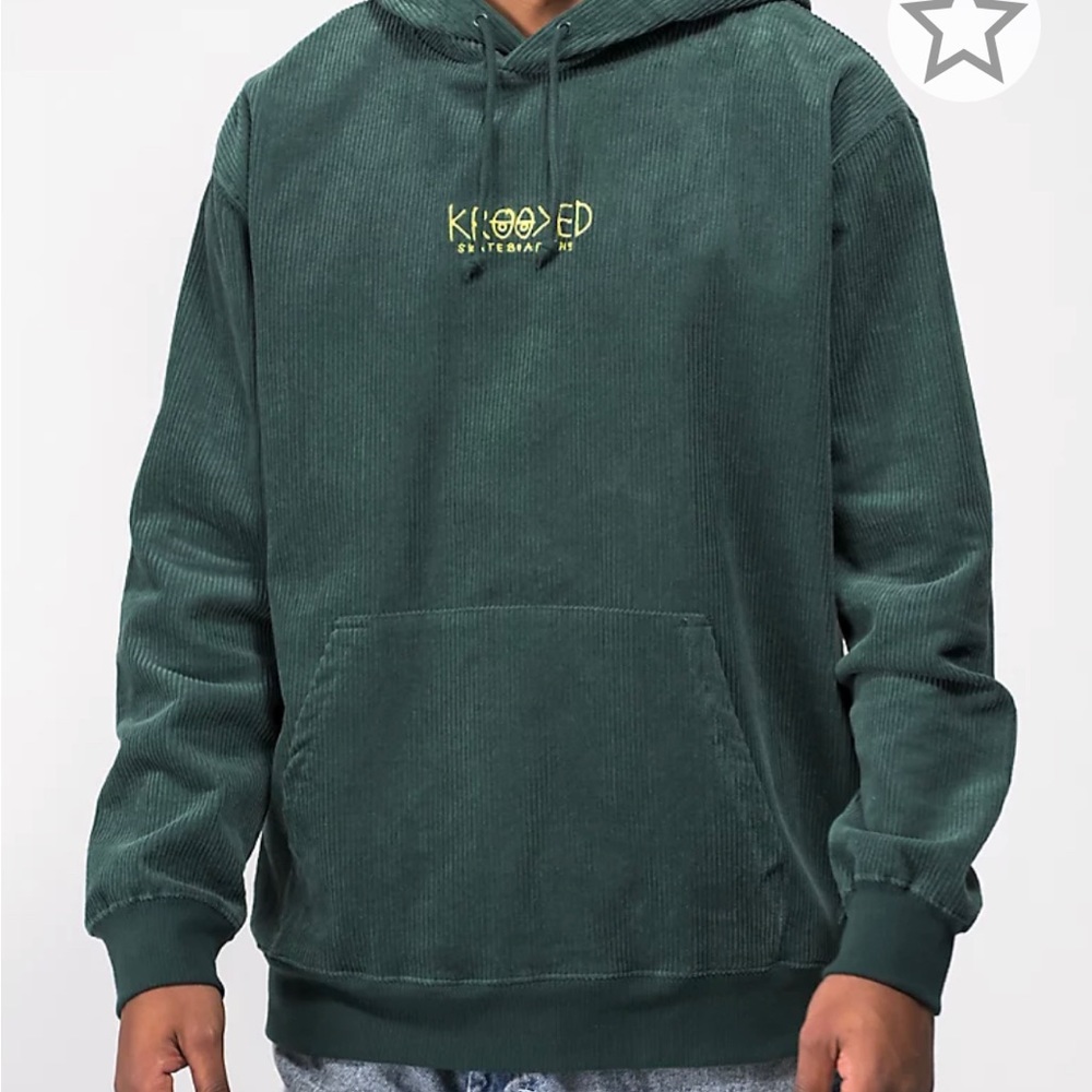 Corduroy hoodie
